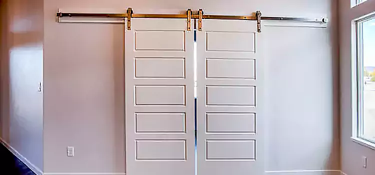 Glass Barn Door with Installation Hardware Kit Scranton